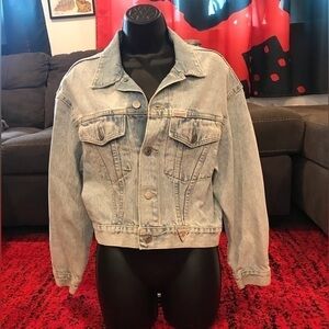 Vtg GUESS JEANS women’s denim jean jacket size M